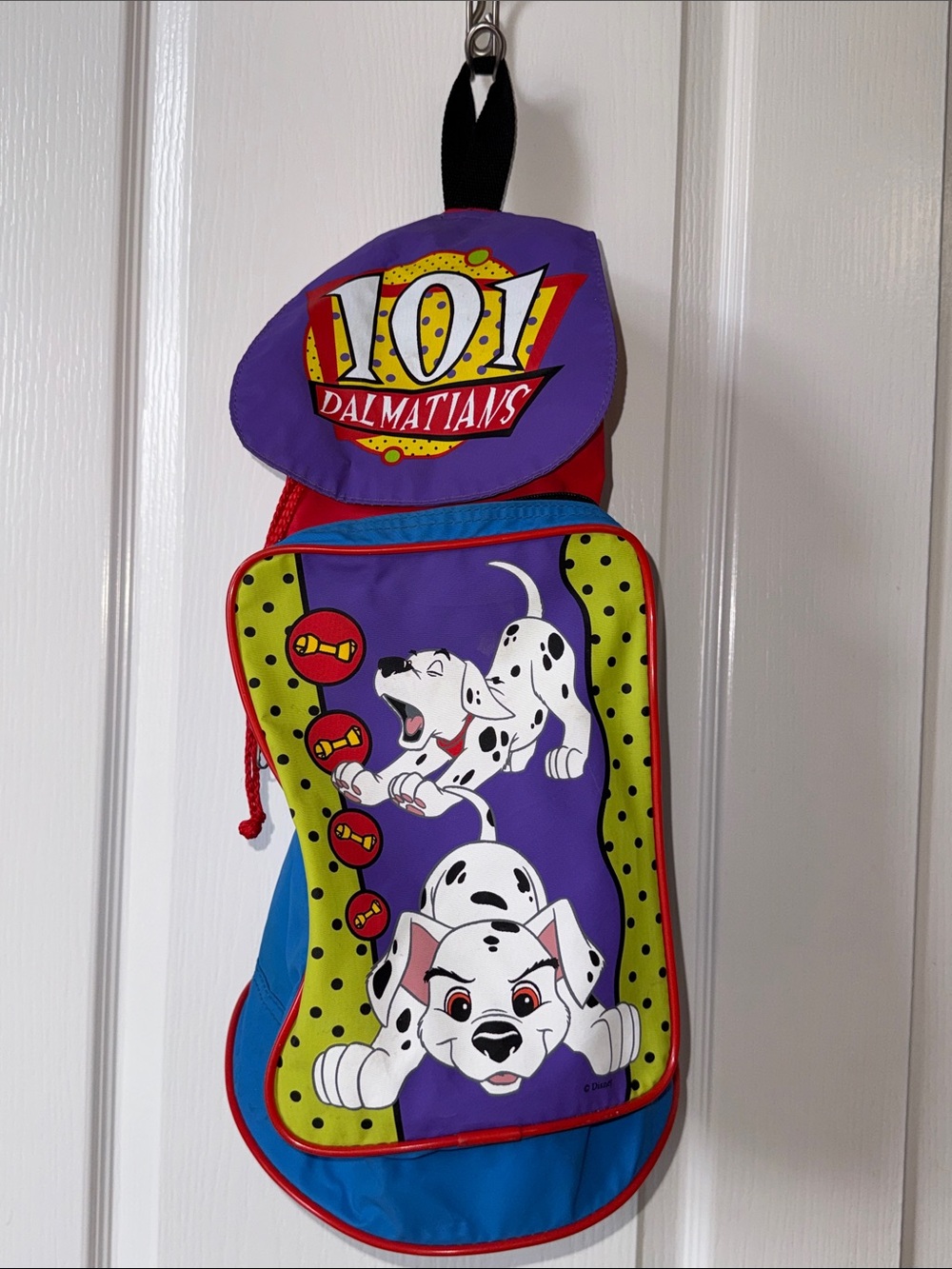 Vintage Disney 101 Dalmation Kids Backpack